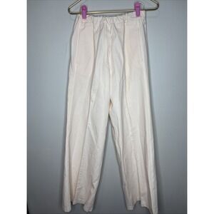 Forte Forte Baby‎ Pink Elastic Waist Cotton Wide Leg Pants Small 1